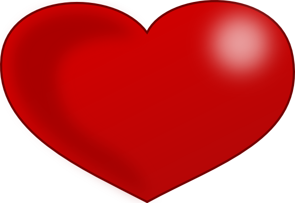 red valentine heart clipart - photo #14